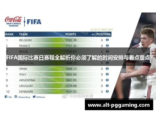 FIFA国际比赛日赛程全解析你必须了解的时间安排与看点重点